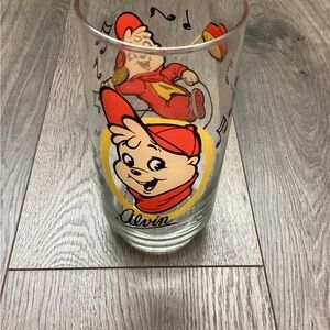 Alvin and the Chipmunks Vintage Glass 1985